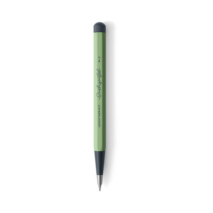 Leuchtturm1917 Drehgriffel NR. 2 Mechanical Pencil in Sage — Leuchtturm1917 mechanical pencil — precision drafting and writing pencil, at Cityluxe Singapore