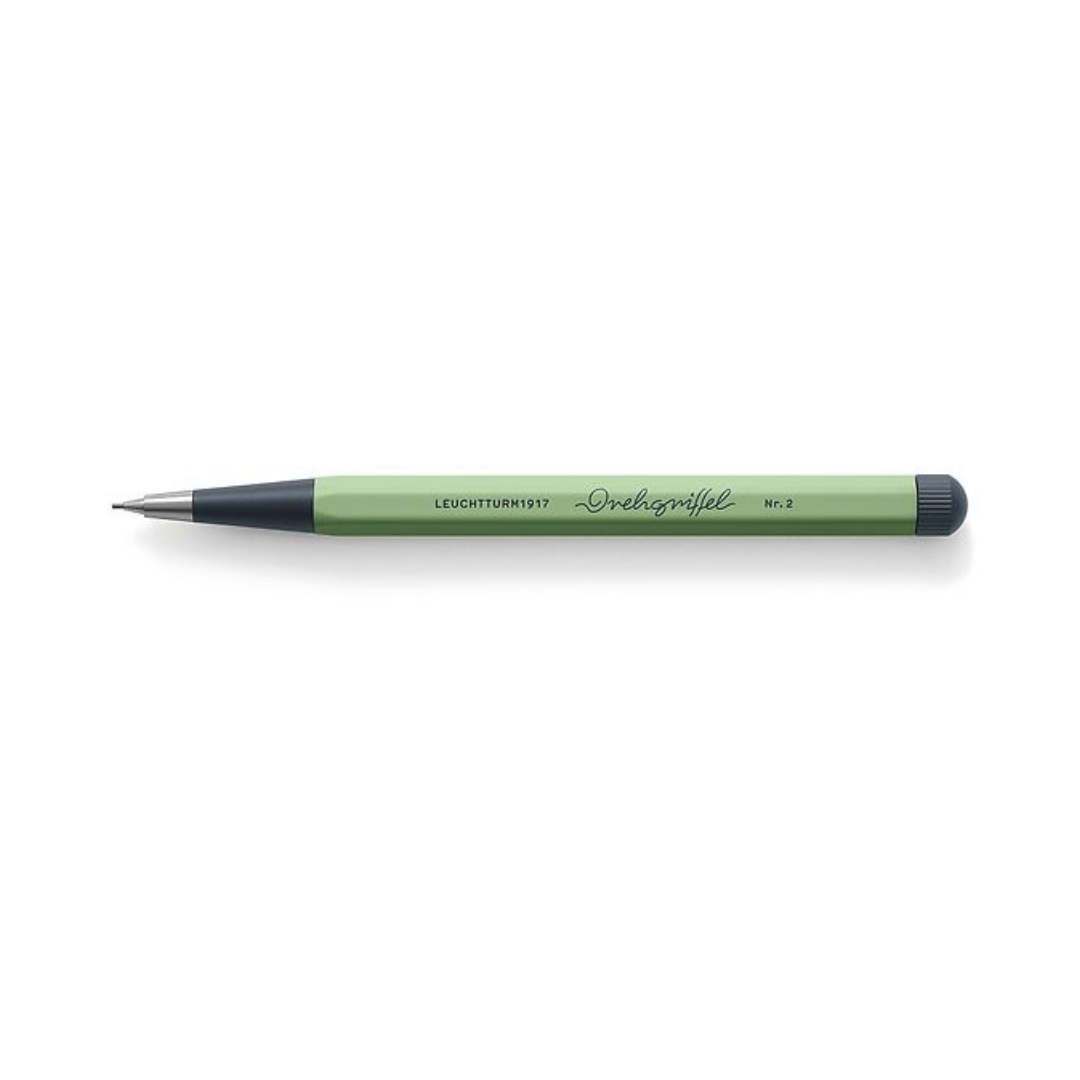 Leuchtturm1917 Drehgriffel NR. 2 Mechanical Pencil in Sage — Leuchtturm1917 mechanical pencil — precision drafting and writing pencil, at Cityluxe Singapore