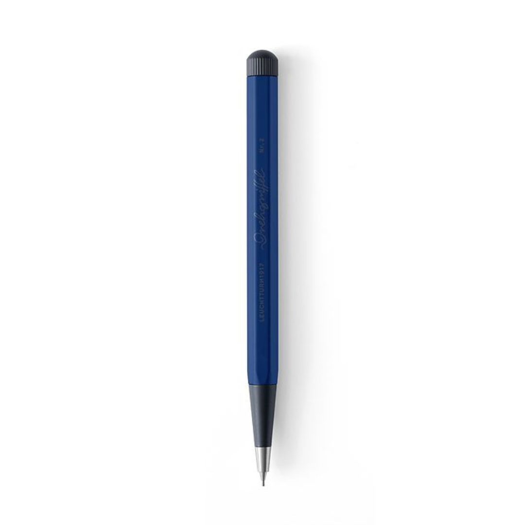 Leuchtturm1917 Drehgriffel NR. 2 Mechanical Pencil in Navy — Leuchtturm1917 mechanical pencil — precision drafting and writing pencil, at Cityluxe Singapore