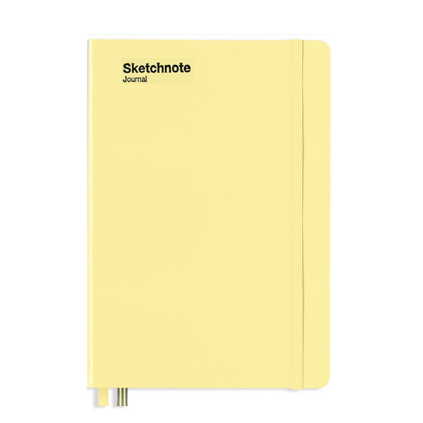 Load image into Gallery viewer, Leuchtturm1917 A5 Medium Sketchnote Hardcover Journal - Vanila
