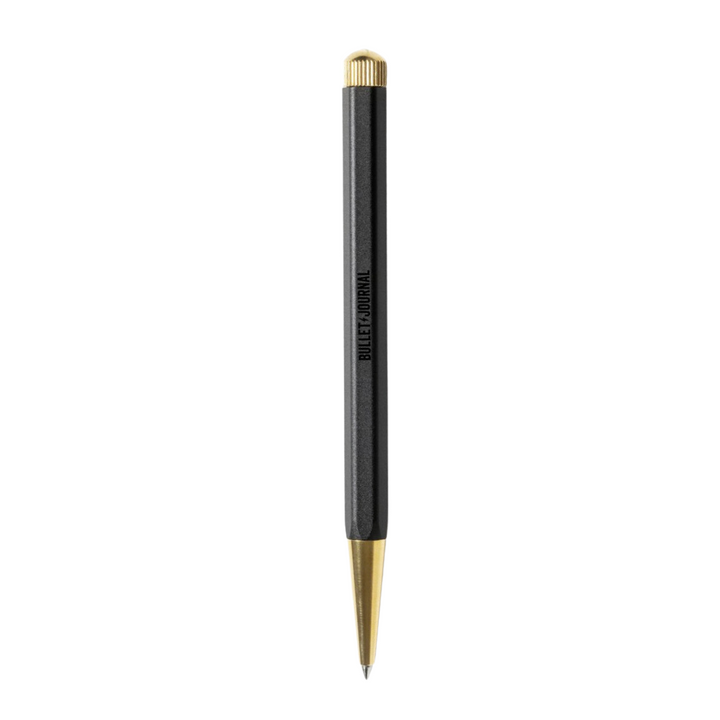 Leuchtturm1917 Bullet Journal Edition Drehgriffel Nr.1 Gel Pen in Black Matte — Leuchtturm1917 gel pen — premium stationery and lifestyle, at Cityluxe Singapore
