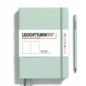 Leuchtturm1917 Natural Colours A5 Medium Hardcover Notebook - Mint Green