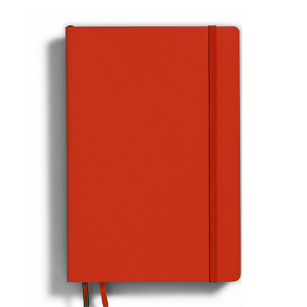 Leuchtturm1917 Natural Colours A5 Medium Softcover Notebook in Fox Red / Dotted — Leuchtturm1917 notebook — quality writing journal with premium paper, at Cityluxe Singapore stationery store