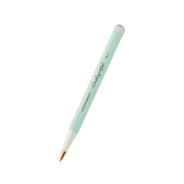 Leuchtturm1917 Natural Colours Drehgriffel Nr. 1 Ballpoint Pen - Mint Green — capped