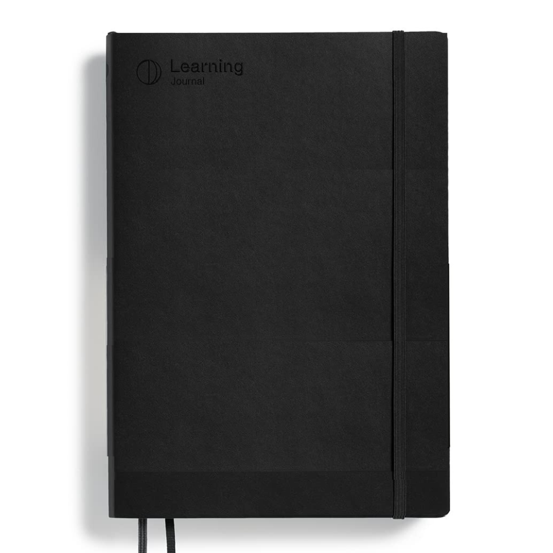 Leuchtturm1917 B5 Composition Softcover Learning Journal in Black — Leuchtturm1917 notebook — quality writing journal with premium paper, at Cityluxe Singapore stationery store