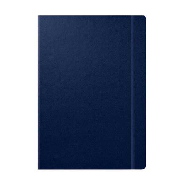 将图片加载到图库查看器，Leuchtturm1917 A5 Medium Hardcover Notebook - Plain / Navy
