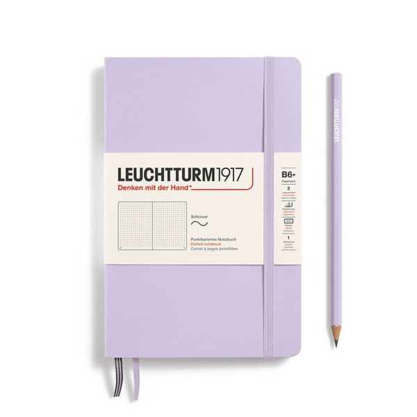 Leuchtturm1917 B6+ Softcover Paperback - Dotted / Lilac — front cover