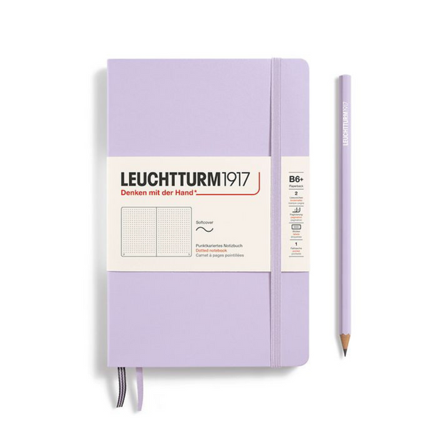 Load image into Gallery viewer, Leuchtturm1917 B6+ Softcover Paperback - Dotted / Lilac
