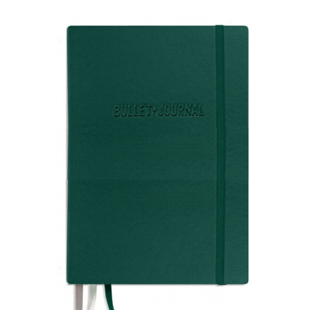 Leuchtturm1917 Bullet Journal Edition 2 A5 Medium Hardcover Notebook in Dotted / Green23 — Leuchtturm1917 notebook — quality writing journal with premium paper, at Cityluxe Singapore stationery store
