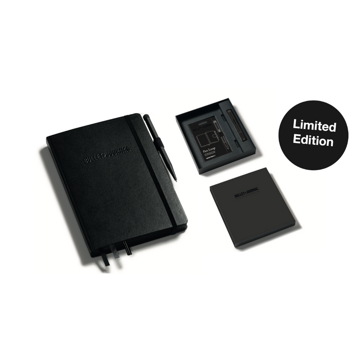 Leuchtturm1917 Bullet Journal All Black Stealth Collector&