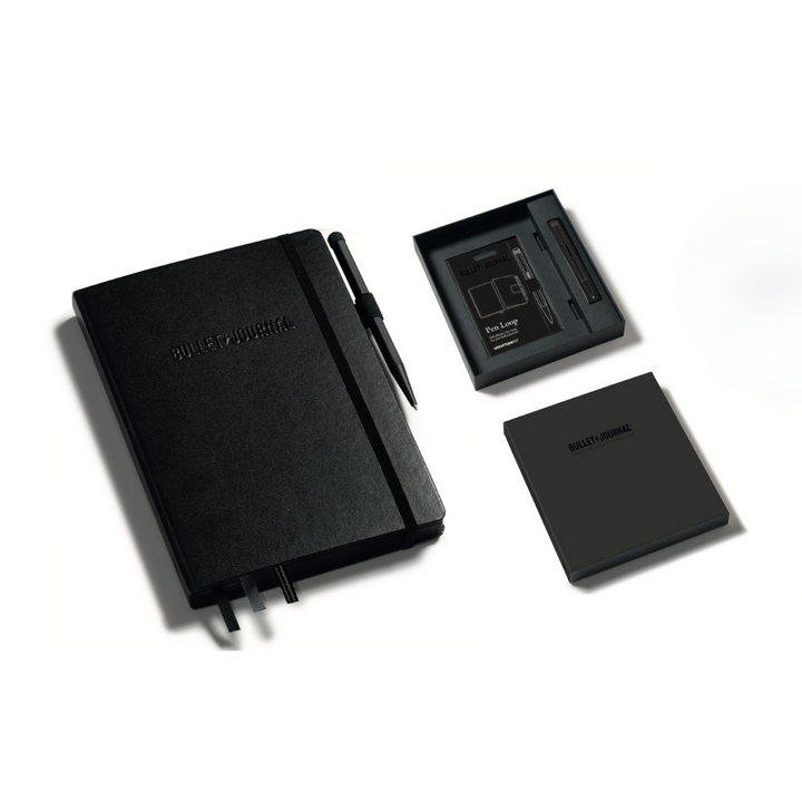 Leuchtturm1917 Bullet Journal All Black Stealth Collector&