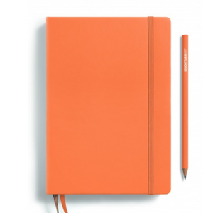 Leuchtturm1917 Recombine A5 Medium Hardcover Notebook - Ruled / Apricot