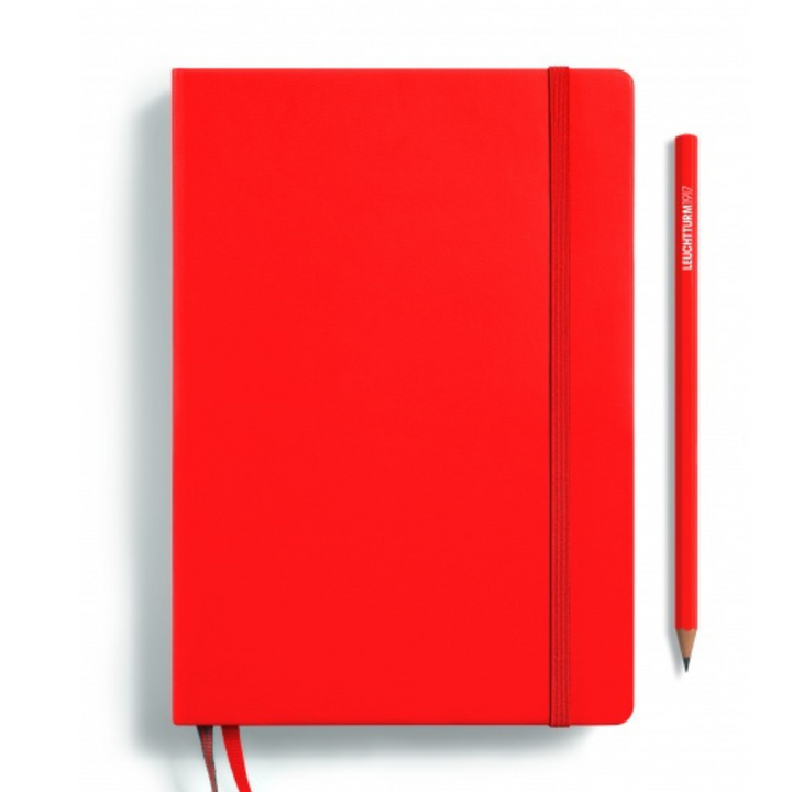 Leuchtturm1917 Recombine A5 Medium Hardcover Notebook - Dotted / Lobster