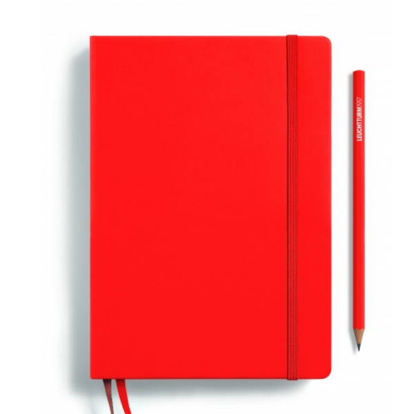 Load image into Gallery viewer, Leuchtturm1917 Recombine A5 Medium Hardcover Notebook - Dotted / Lobster
