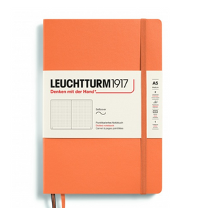 Leuchtturm1917 Recombine A5 Medium Softcover Notebook - Dotted / Apricot