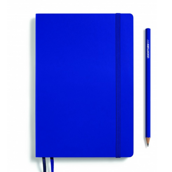 Load image into Gallery viewer, Leuchtturm1917 Recombine A5 Medium Softcover Notebook - Dotted / Ink
