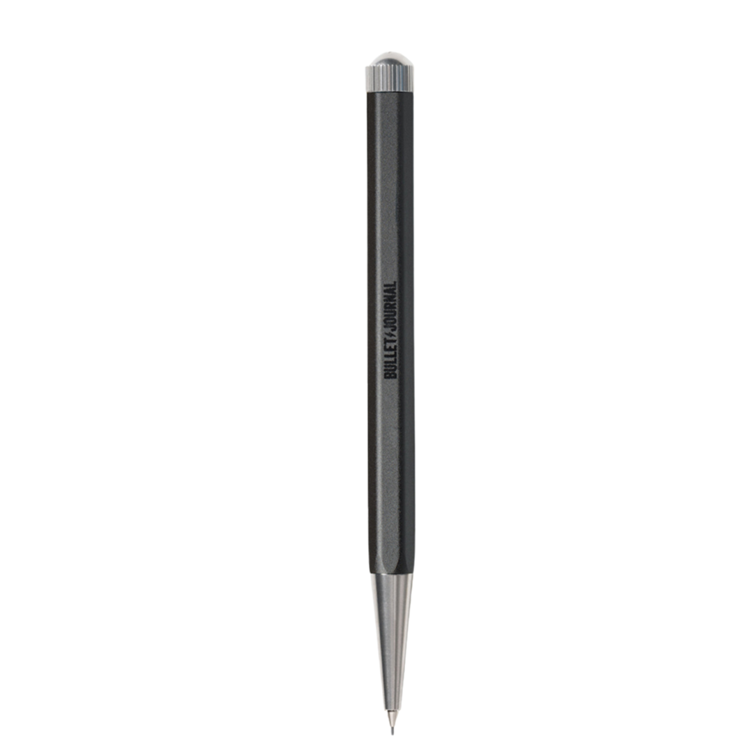 Leuchtturm1917 Bullet Journal Edition Drehgriffel Nr. 2 Mechanical Pencil in Black — Leuchtturm1917 mechanical pencil — precision drafting and writing pencil, at Cityluxe Singapore