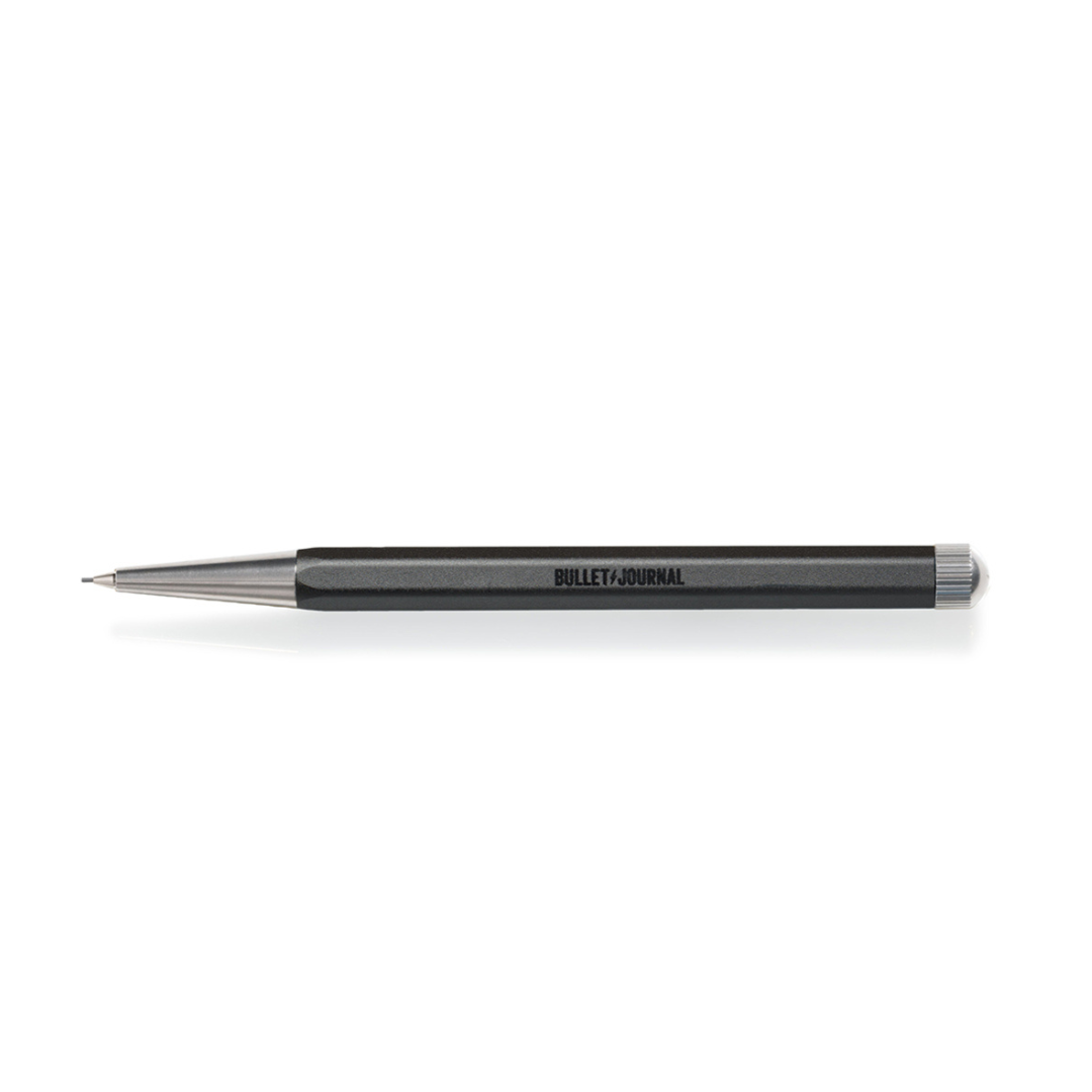 Leuchtturm1917 Bullet Journal Edition Drehgriffel Nr. 2 Mechanical Pencil in Black — Leuchtturm1917 mechanical pencil — precision drafting and writing pencil, at Cityluxe Singapore