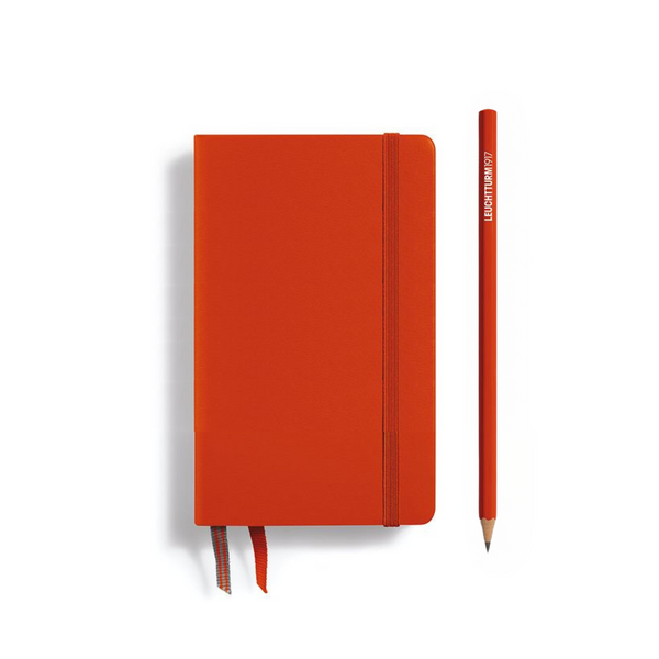 Load image into Gallery viewer, Leuchtturm1917 A6 Pocket Hardcover Notebook - Ruled / Fox Red
