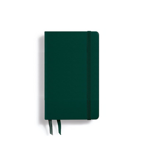 Leuchtturm1917 A6 Pocket Hardcover Notebook - Plain / Forest Green