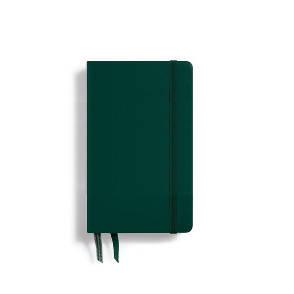 将图片加载到图库查看器，Leuchtturm1917 A6 Pocket Hardcover Notebook - Plain / Forest Green
