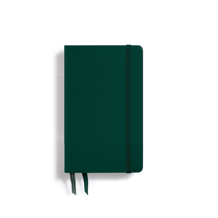 Leuchtturm1917 A6 Pocket Hardcover Notebook in Dotted / Forest Green — Leuchtturm1917 notebook — quality writing journal with premium paper, at Cityluxe Singapore stationery store