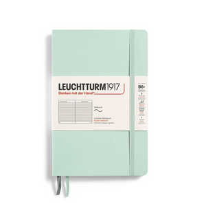 Leuchtturm1917 B6+ Softcover Paperback Notebook - Ruled / Mint Green