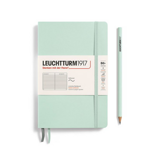 Leuchtturm1917 B6+ Softcover Paperback Notebook - Ruled / Mint Green