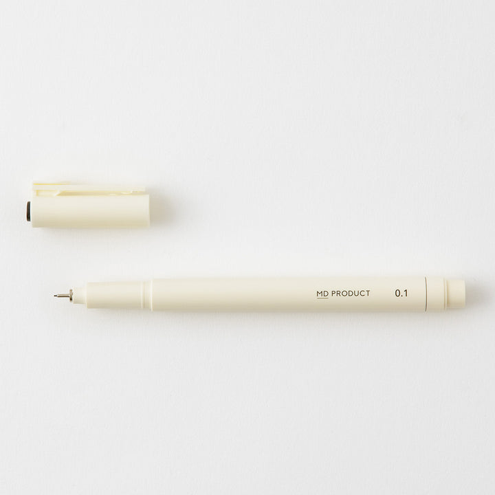MD Drawing Pen Black <0.1mm> <0.3mm> <0.5mm> Tip — side view