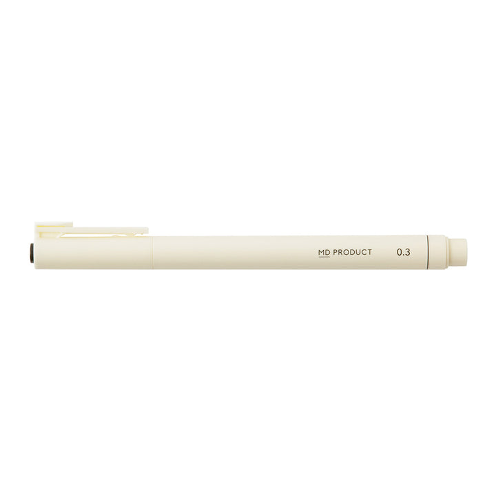 MD Drawing Pen Black <0.1mm> <0.3mm> <0.5mm> Tip — flat lay