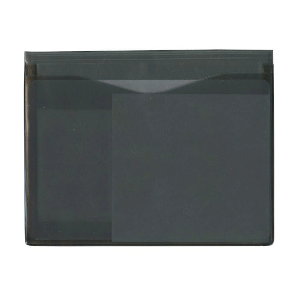 Hightide nahe General Purpose Case A5 in Clear Grey — Hightide coin purses — premium stationery and lifestyle, at Cityluxe Singapore