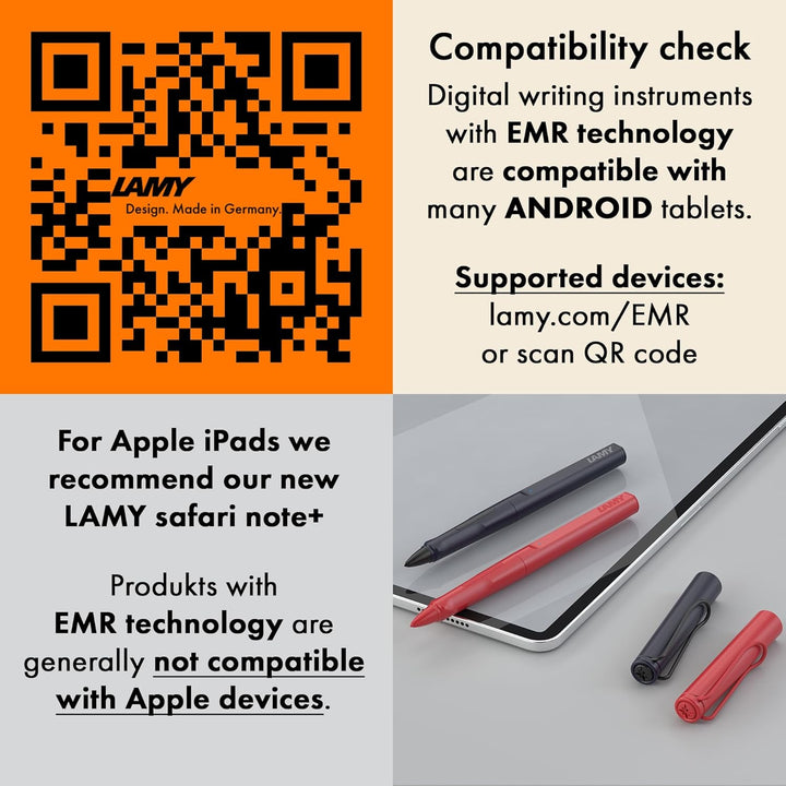 Lamy AL-star EMR Digital Pen - Denim — close-up