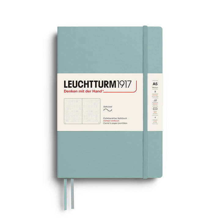 Leuchtturm1917 A5 Medium Softcover Notebook - Dotted / Dove