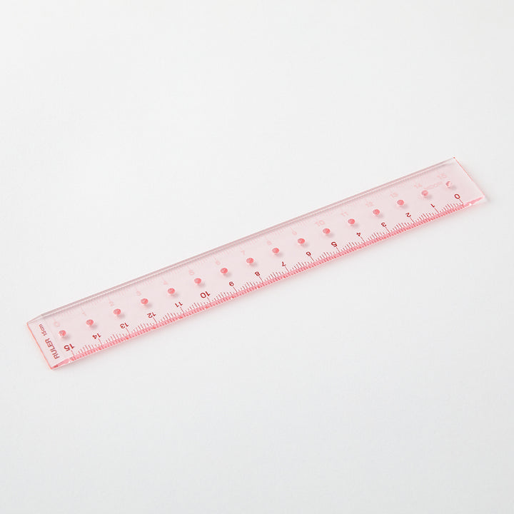 Midori Ruler (15cm) — Midori ruler — precision measuring tool for writing and design, at Cityluxe Singapore