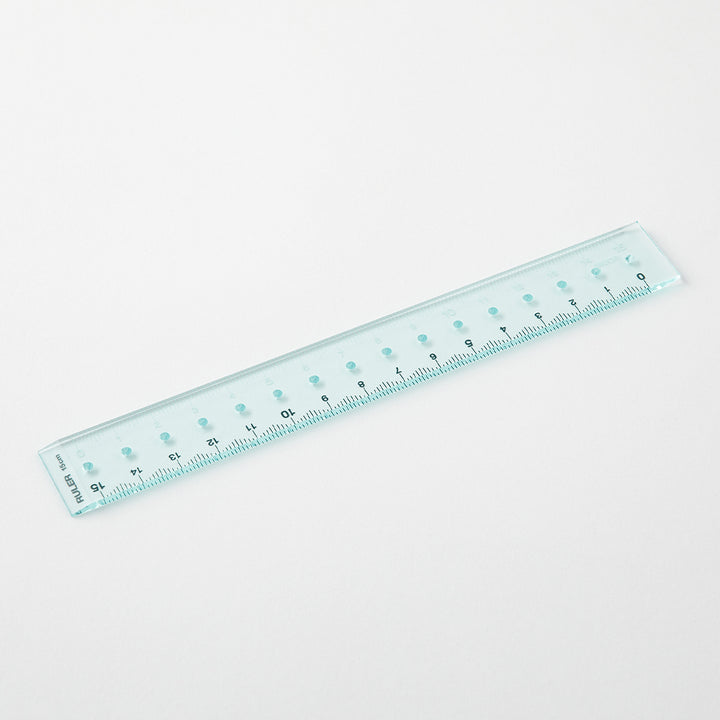 Midori Ruler (15cm) — Midori ruler — precision measuring tool for writing and design, at Cityluxe Singapore