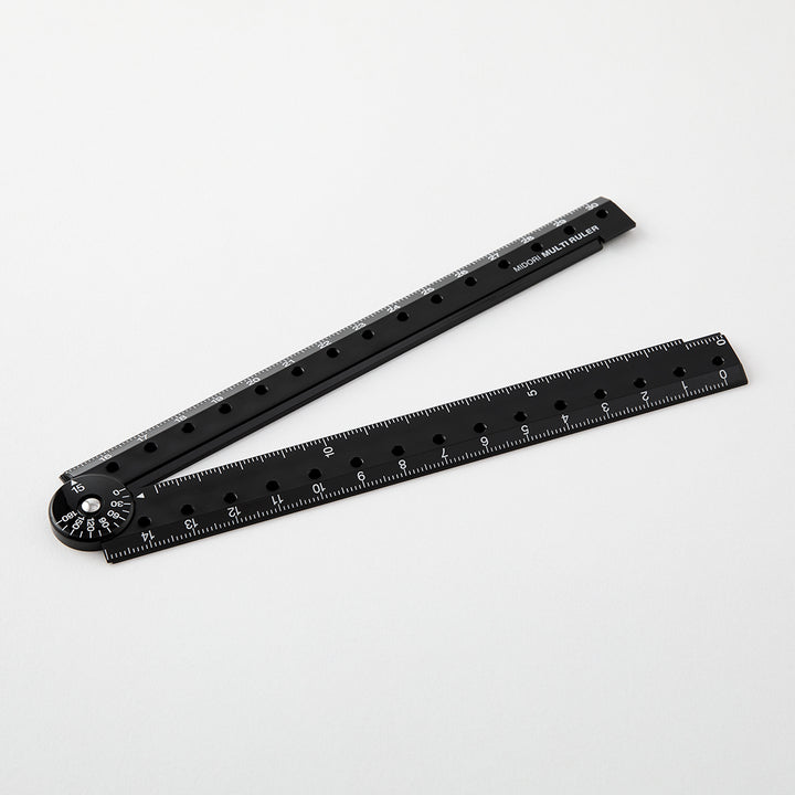 Midori Multi Ruler (30cm) — Midori ruler — precision measuring tool for writing and design, at Cityluxe Singapore