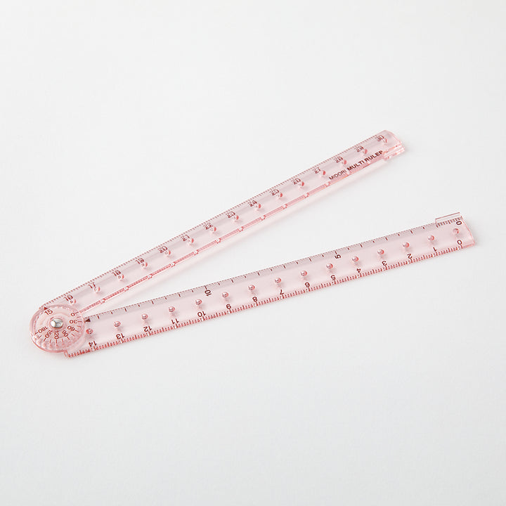 Midori Multi Ruler (30cm) — Midori ruler — precision measuring tool for writing and design, at Cityluxe Singapore