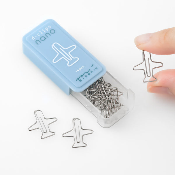 Load image into Gallery viewer, Midori D-clips nano Airplane
