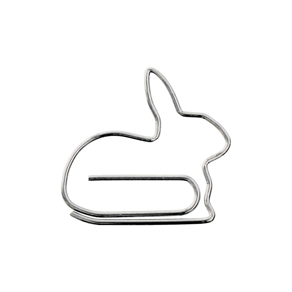 Midori D-clips Rabbit A — Midori paper clip — premium stationery and lifestyle, at Cityluxe Singapore