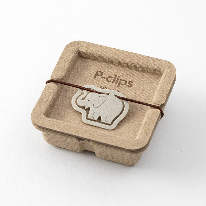 Midori P-Clips Elephant — Midori clip — premium stationery and lifestyle, at Cityluxe Singapore