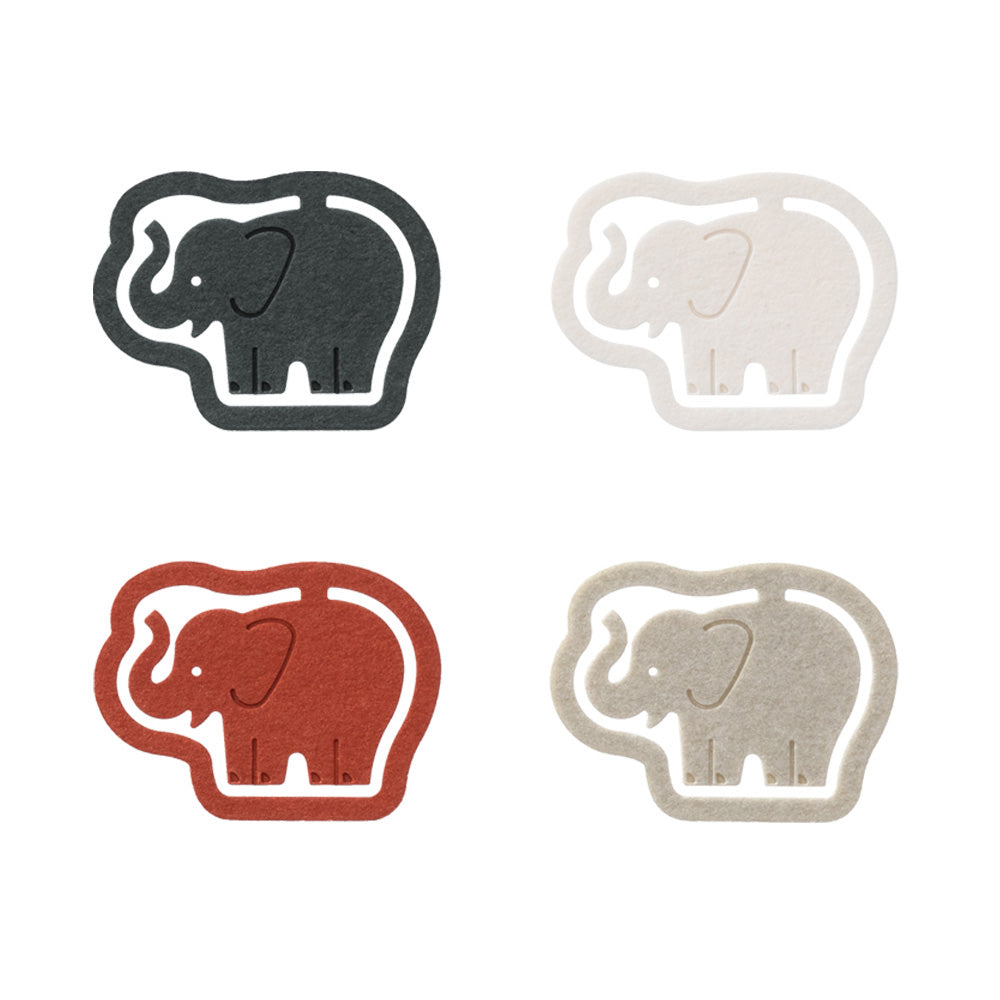 Midori P-Clips Elephant — Midori clip — premium stationery and lifestyle, at Cityluxe Singapore