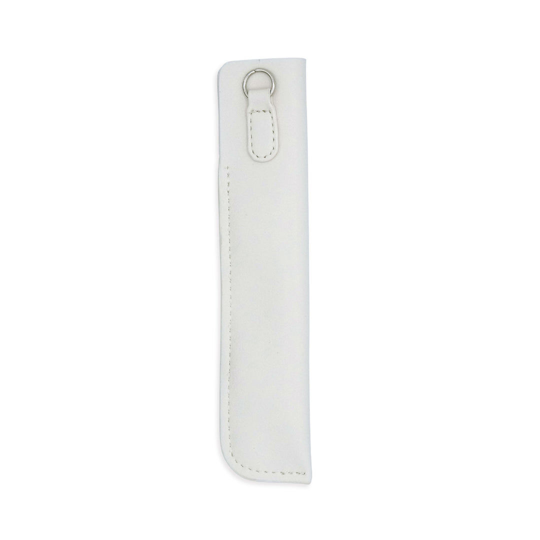 Luddite Superior Standard PU Leather Pen Holder - White — lead extended