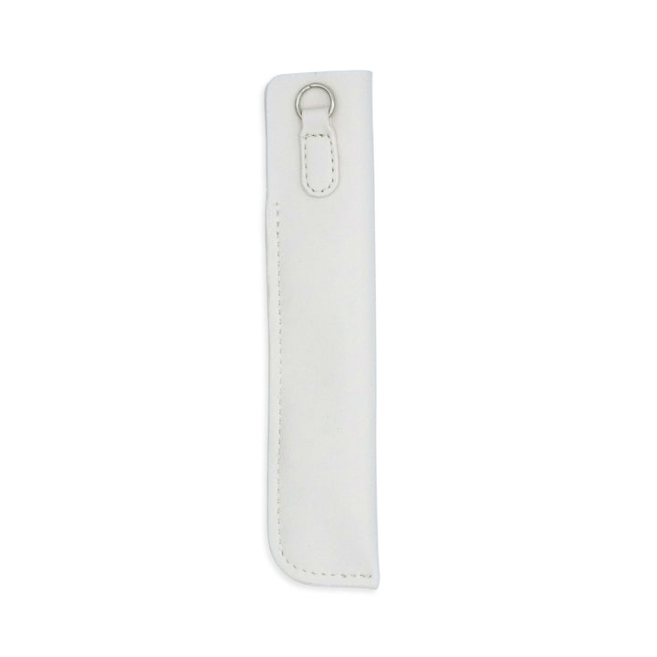 Luddite Superior Standard PU Leather Pen Holder - White — lead extended