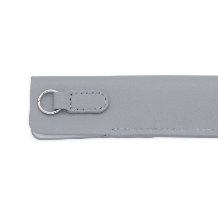 Luddite Superior Standard PU Leather Pen Holder - Gray — tip detail