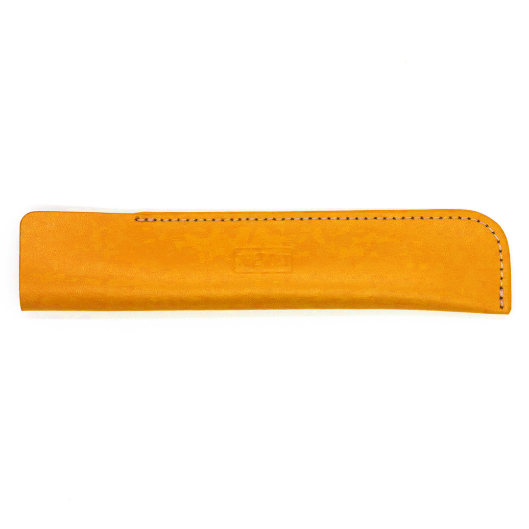 Luddite THE POST Bonded Leather Fiber Pen Sheath in Camel — Luddite pencil — quality graphite writing pencil, at Cityluxe Singapore
