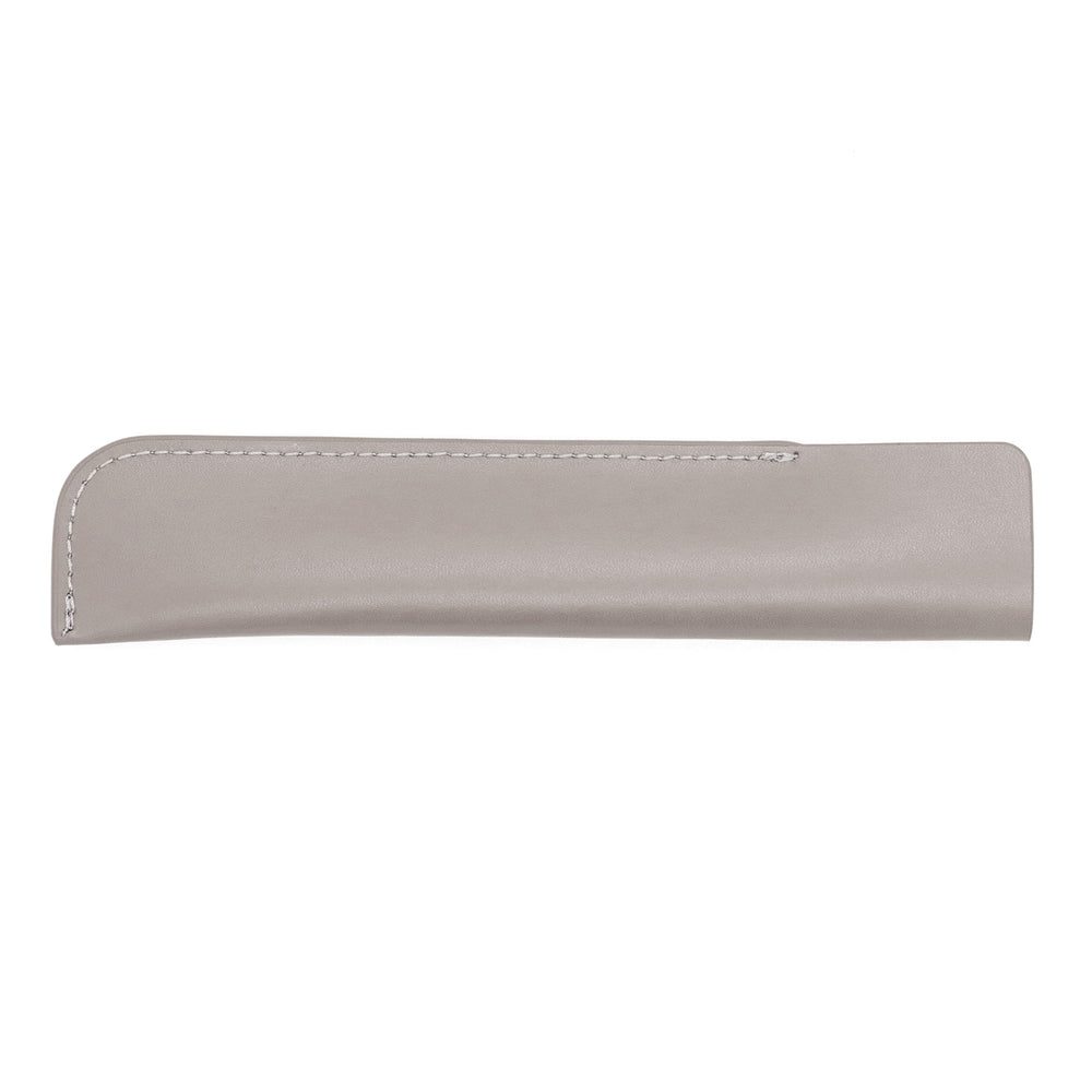 Luddite THE POST Bonded Leather Fiber Pen Sheath in Greige — Luddite pencil — quality graphite writing pencil, at Cityluxe Singapore