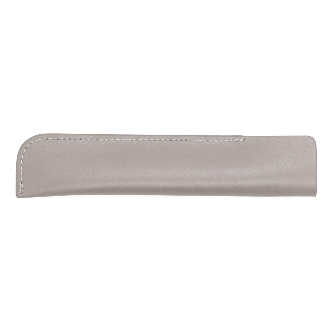 Luddite THE POST Bonded Leather Fiber Pen Sheath - Greige — lead extended