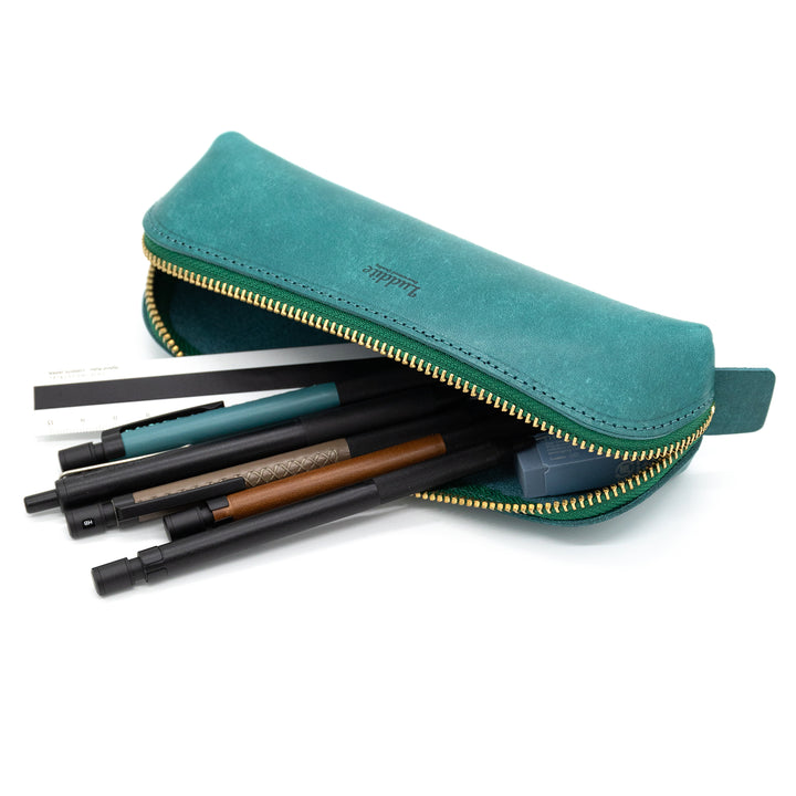 Luddite MAYA Arch Pencase - Teal — barrel detail