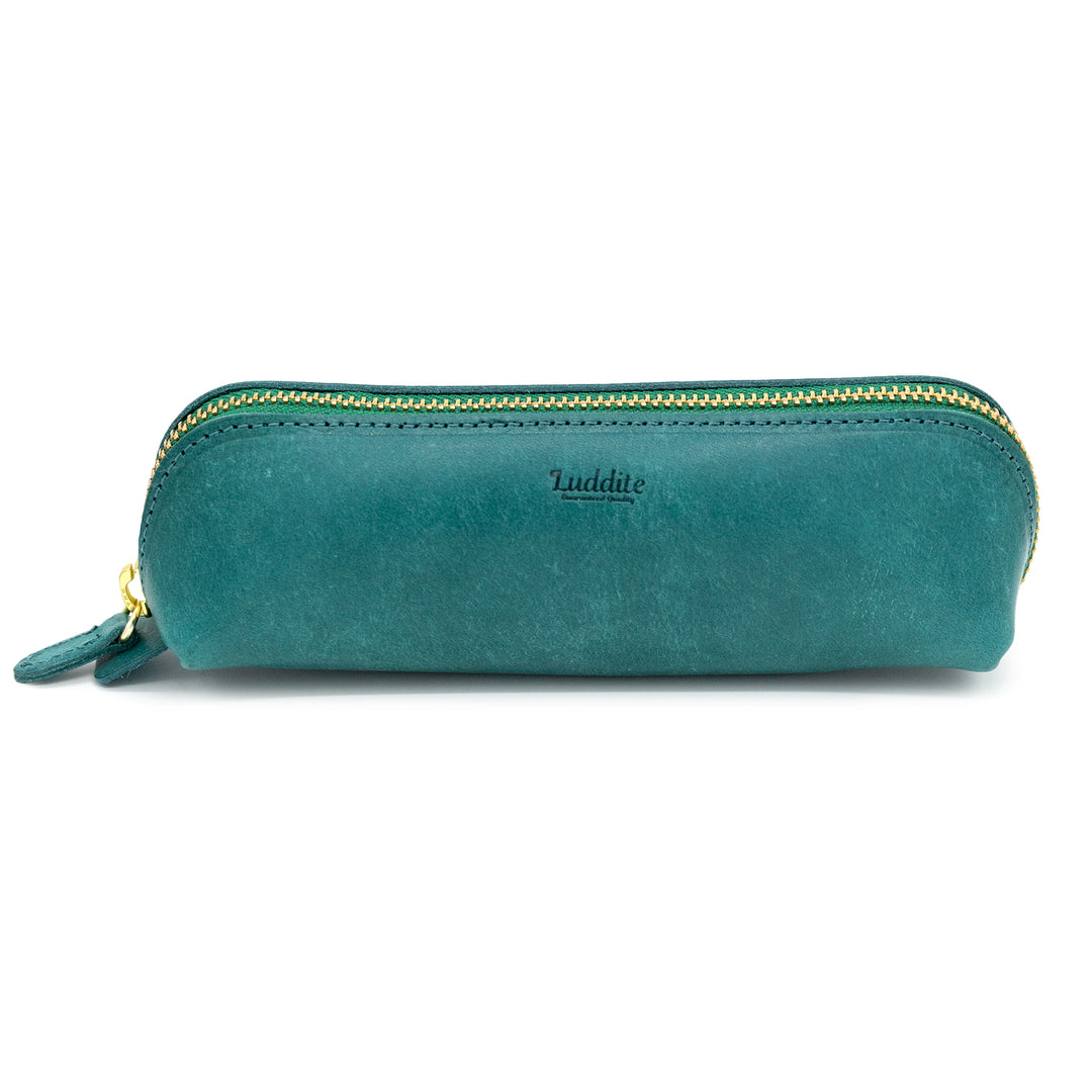 Luddite MAYA Arch Pencase in Teal — Luddite pencil — quality graphite writing pencil, at Cityluxe Singapore