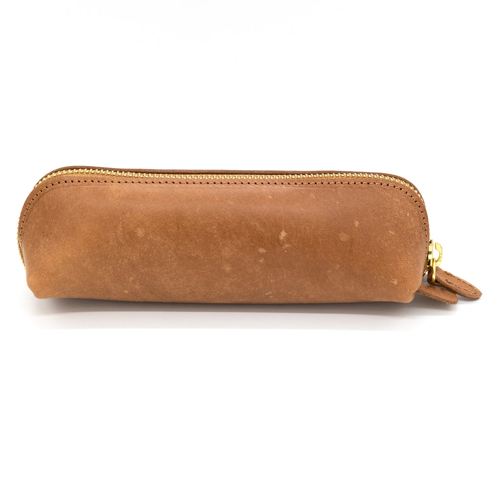 Luddite MAYA Arch Pencase in Whisky Brown — Luddite pencil — quality graphite writing pencil, at Cityluxe Singapore